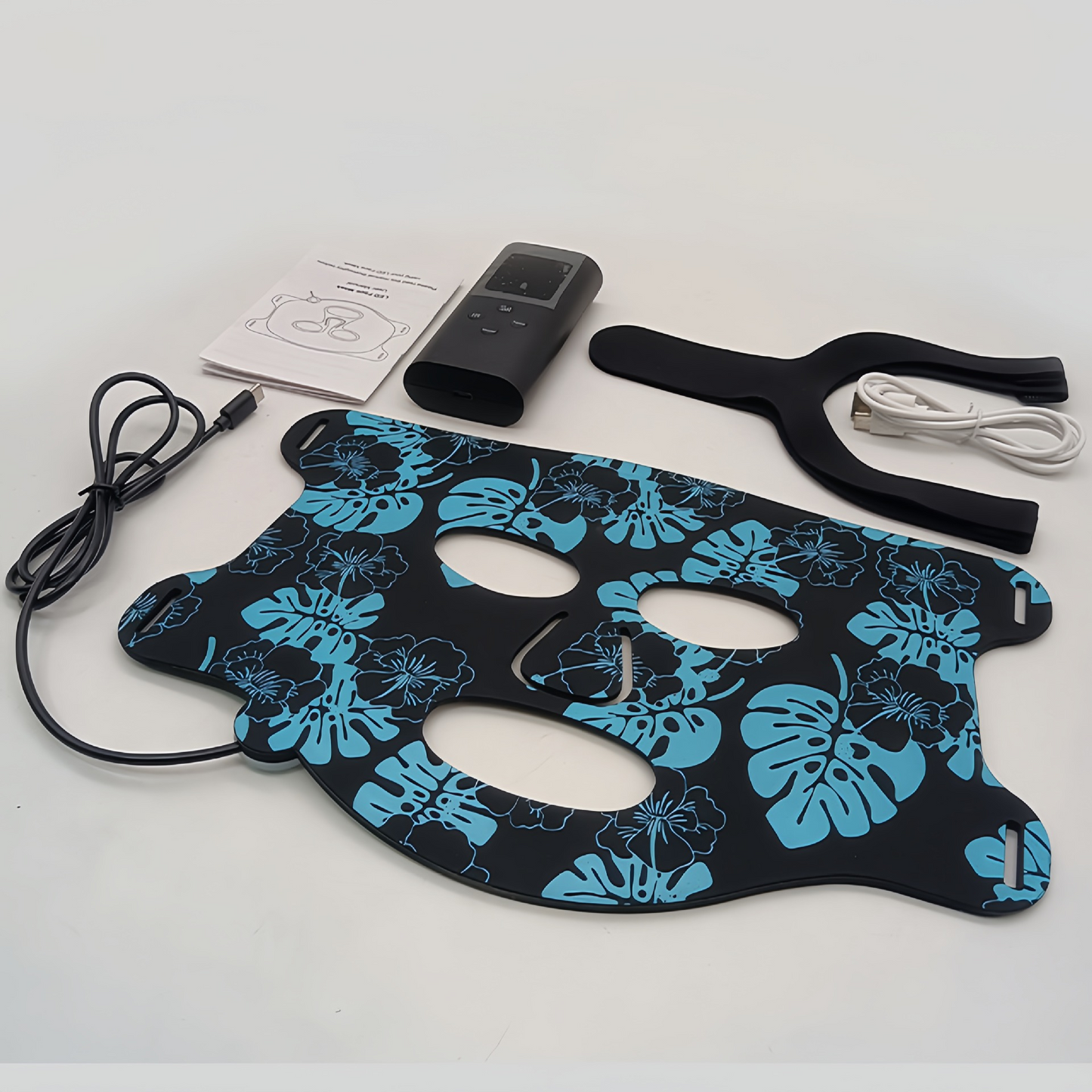 Red light therapy mask